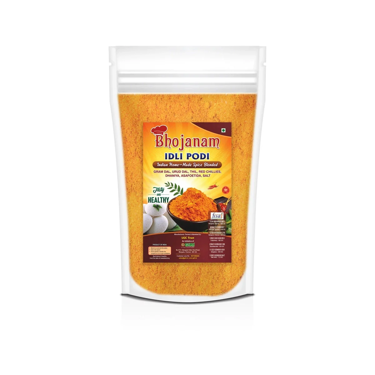 Idly Podi - 250 Gms | Idli Podi Powder/ Idli Milagai Podi - Image 4