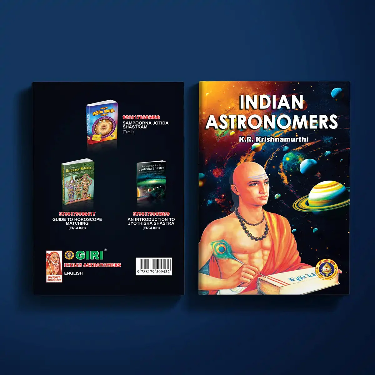 Indian Astronomers - English | By K.R Krishnamurthi/ Astronomy Book - Image 2