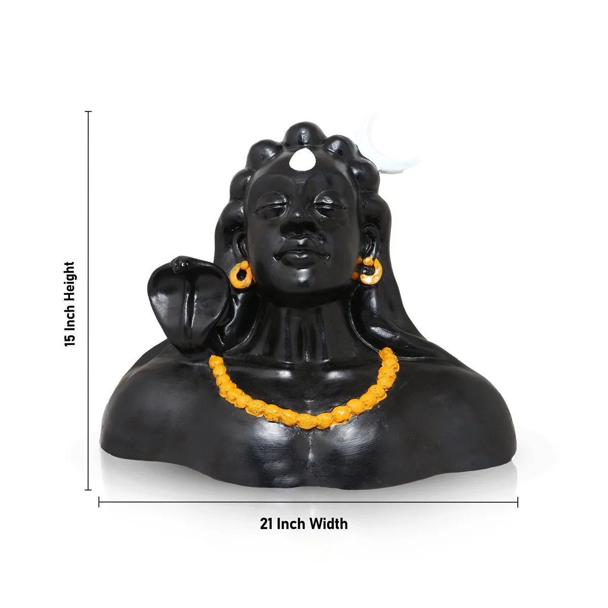 Isha Sivan Paper Mache Golu Bommai - 15 x 21 Inches | Giri Golu Doll/ Navaratri Golu Bomma/ Bommai/ Gombe - Image 5