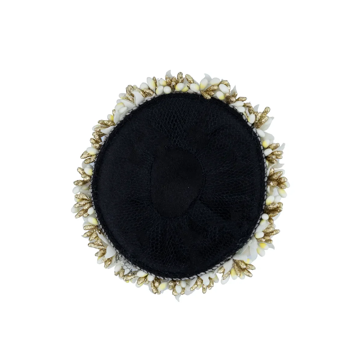 Jasmine Hair Bun | Artificial Jasmine Gajra/ Floral Hair Accessory for Bridal Hair Decor - Image 2