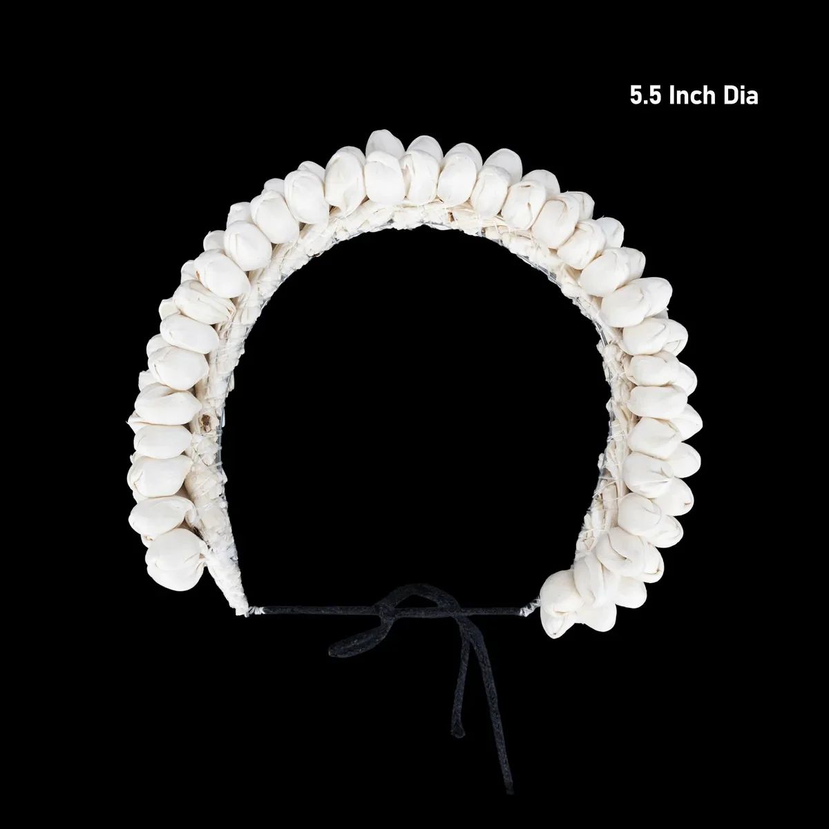 Jasmine Hair Flower - 5.5 Inches | Paper Artificial Flower/ Gajra/ Hair Accessory for Hair styling - Image 4