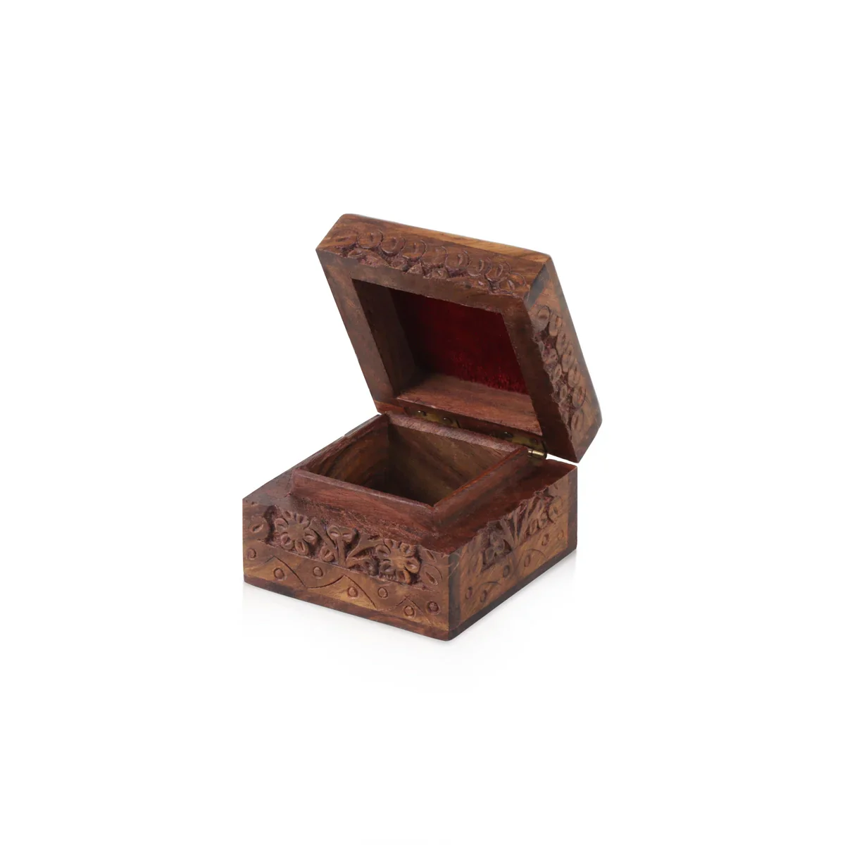 Jewel Box - 2 x 3 Inches | Wooden Box/ Kashmiri Work Storage Box for Home - Image 6