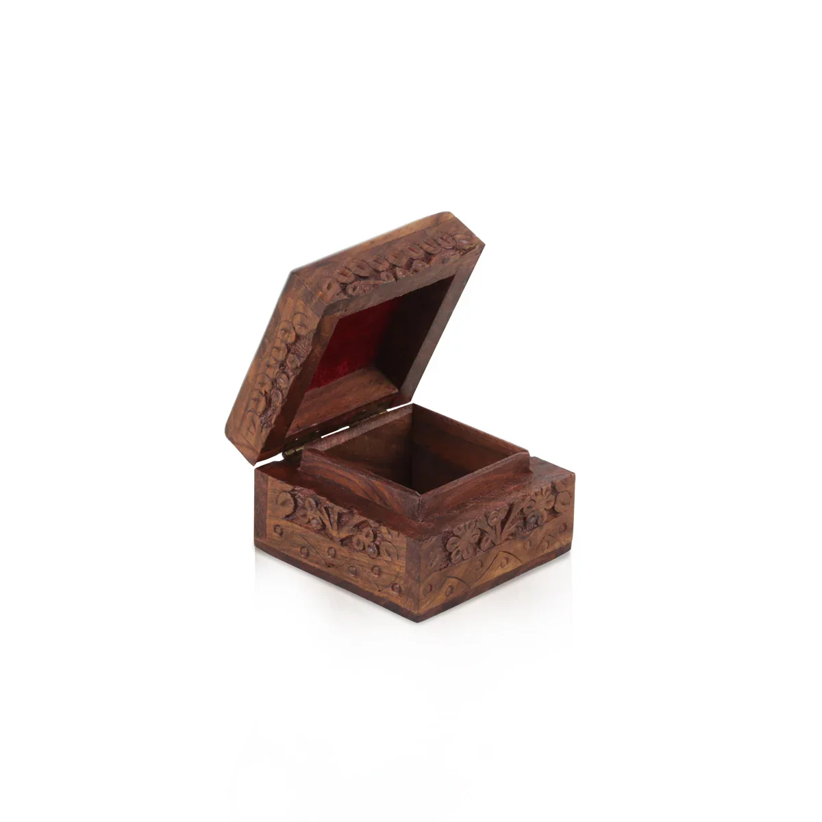 Jewel Box - 2 x 3 Inches | Wooden Box/ Kashmiri Work Storage Box for Home - Image 7