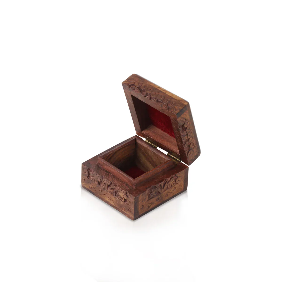 Jewel Box - 2 x 3 Inches | Wooden Box/ Kashmiri Work Storage Box for Home - Image 8