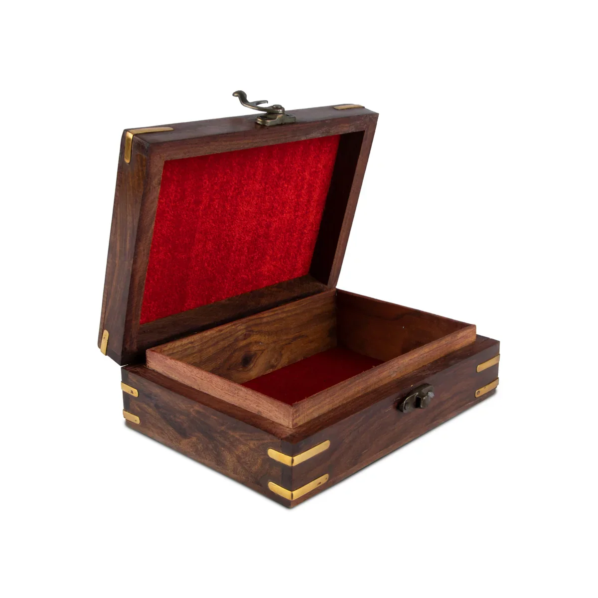 Jewellery Box - 2.5 x 7 x 5 Inches | Brass Design Jewellery Organizer/ Jewelry Box for Women - Image 6