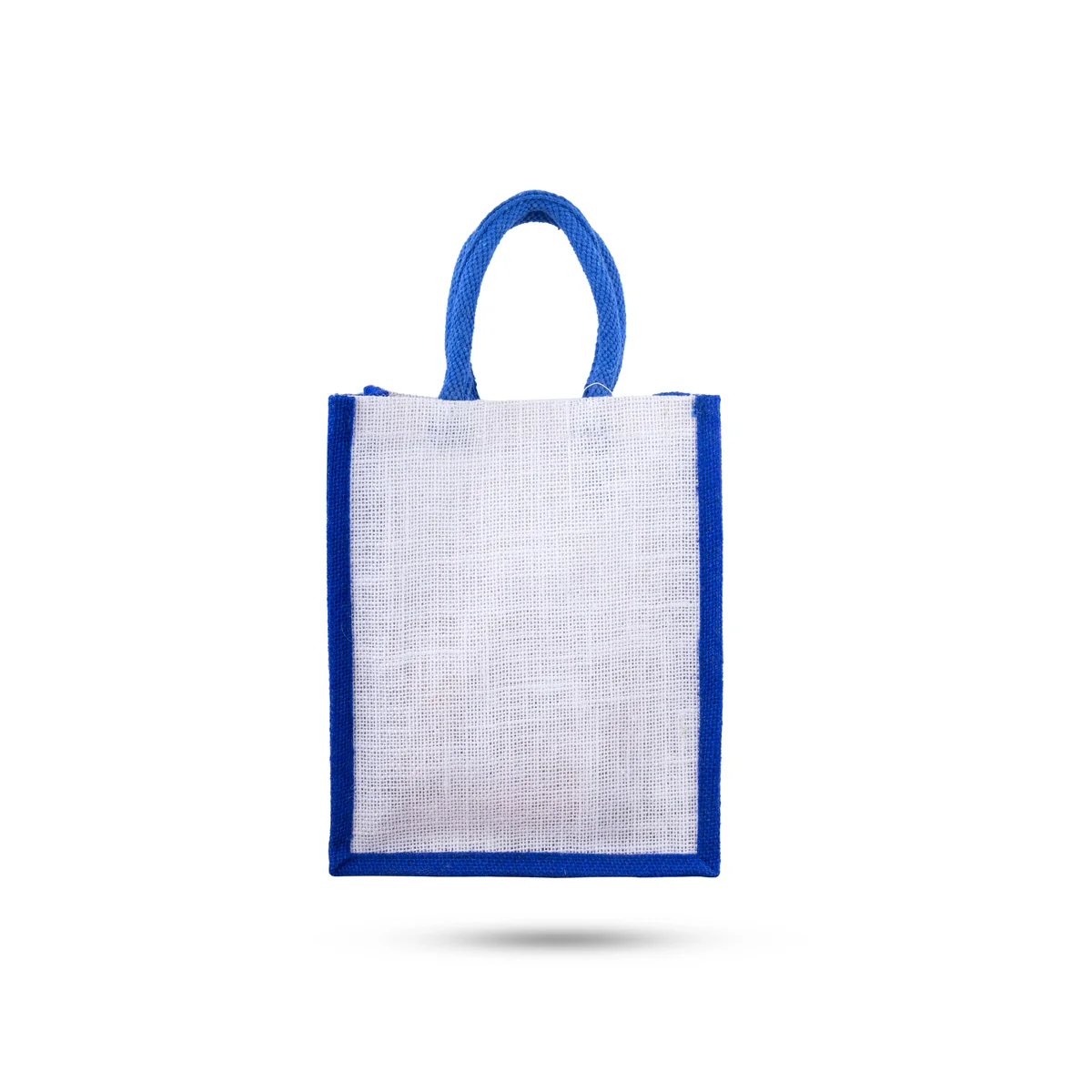 Jute Bag With Velcro - 11 x 9 Inches | Jute Shopping Bag/ Jute Tote Bag for Women/ 110 Gms/ Assorted Colour - Image 4