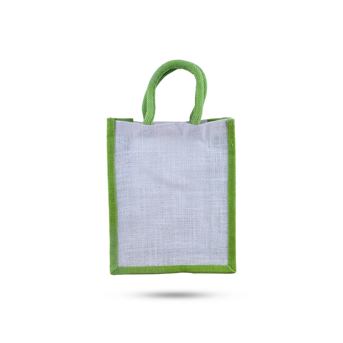 Jute Bag With Velcro - 11 x 9 Inches | Jute Shopping Bag/ Jute Tote Bag for Women/ 110 Gms/ Assorted Colour - Image 8
