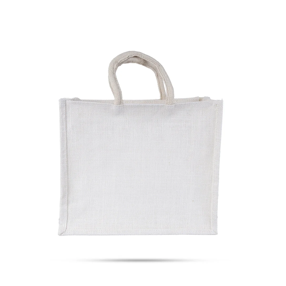 Jute Bag With Zip - 12 X 14 Inches | Lace Design Jute Carry Bag/ Transparent Cover Gift Bag For Return Gifts - Image 5