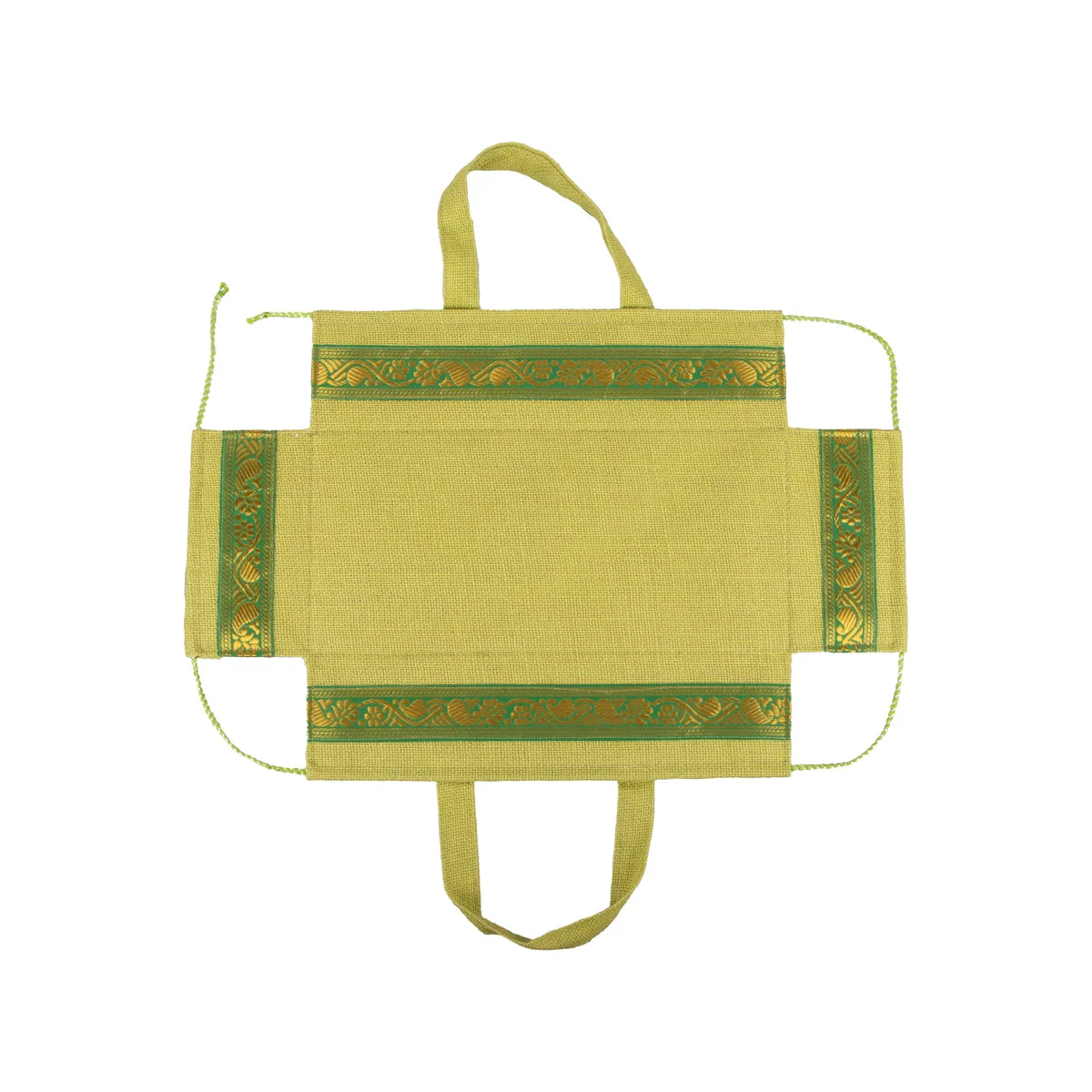 Jute Basket With Handle Assorted - Image 3