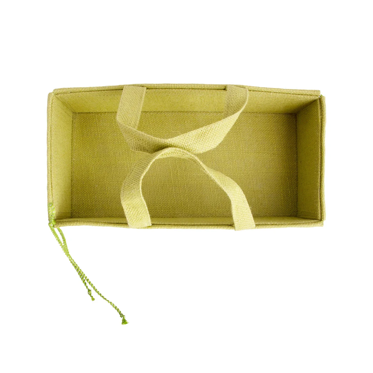 Jute Basket With Handle Assorted - Image 4