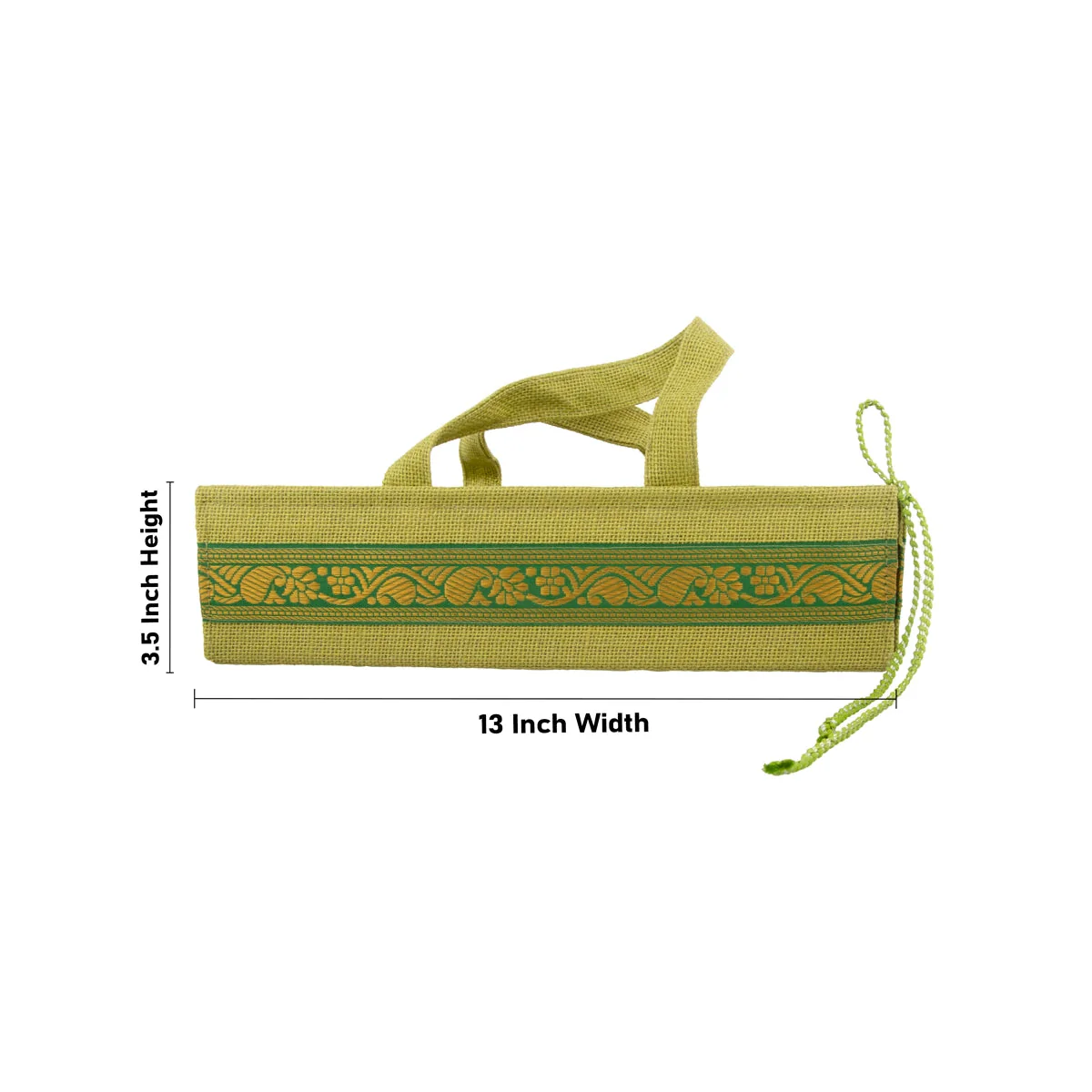 Jute Basket With Handle Assorted - Image 5