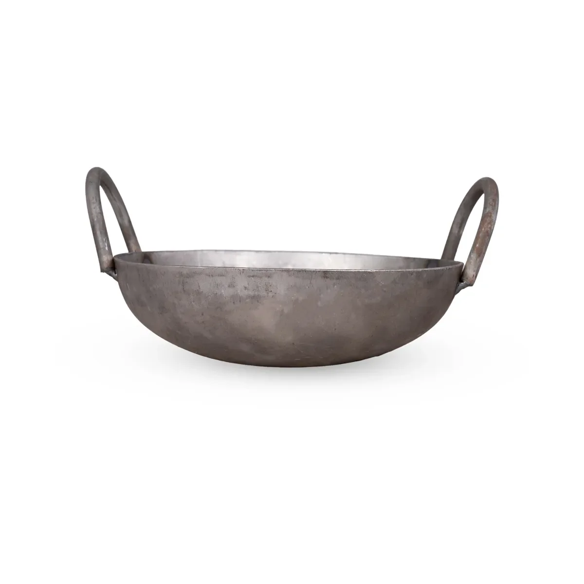 Kadai - 4 X 6 Inches | Iron Kadhai/ Cooking Vessel/ Cookware For Traditional Cooking And Kitchen