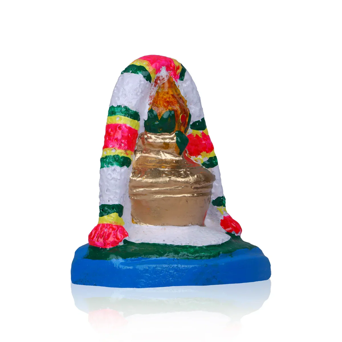 Kalasam Clay Golu Bommai - 5 x 4 Inches | Giri Golu Doll/ Navaratri Golu Bomma/Gombe/Bommai - Image 2