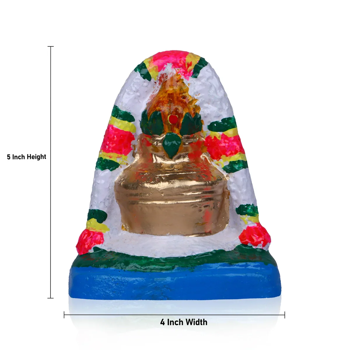 Kalasam Clay Golu Bommai - 5 x 4 Inches | Giri Golu Doll/ Navaratri Golu Bomma/Gombe/Bommai - Image 5