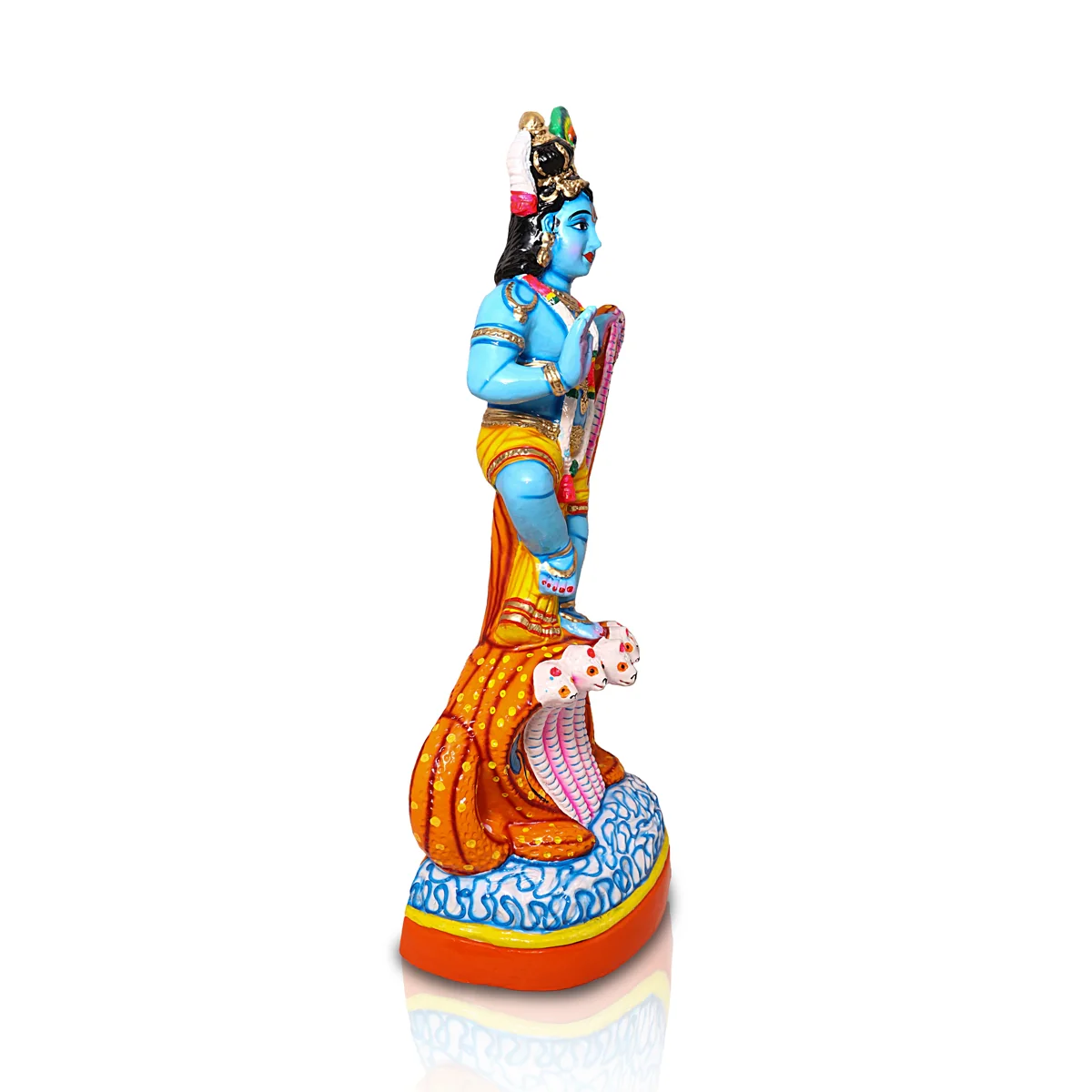 Kalinga Narthanam Paper Mache Golu Bommai - 27 x 9 Inches | Giri Golu Doll/ Navaratri Golu Bomma/Gombe/Bommai - Image 2