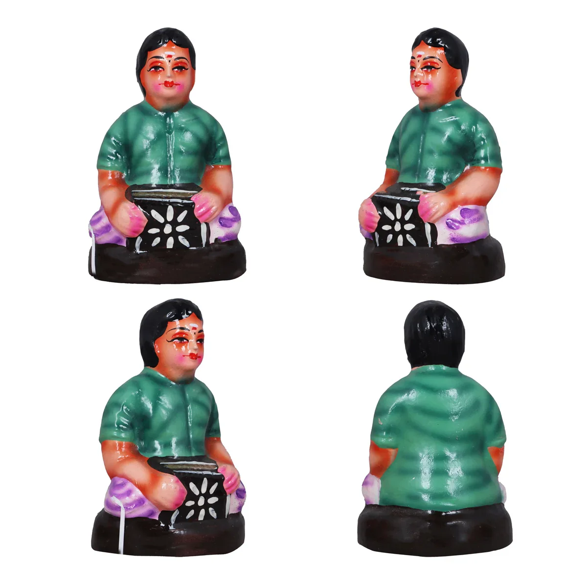 Kalyanam Set - 7 x 2.5 Inches | Giri Golu Statue/ Clay Statue/ Marriage Set/ Navarathri Doll - Image 10