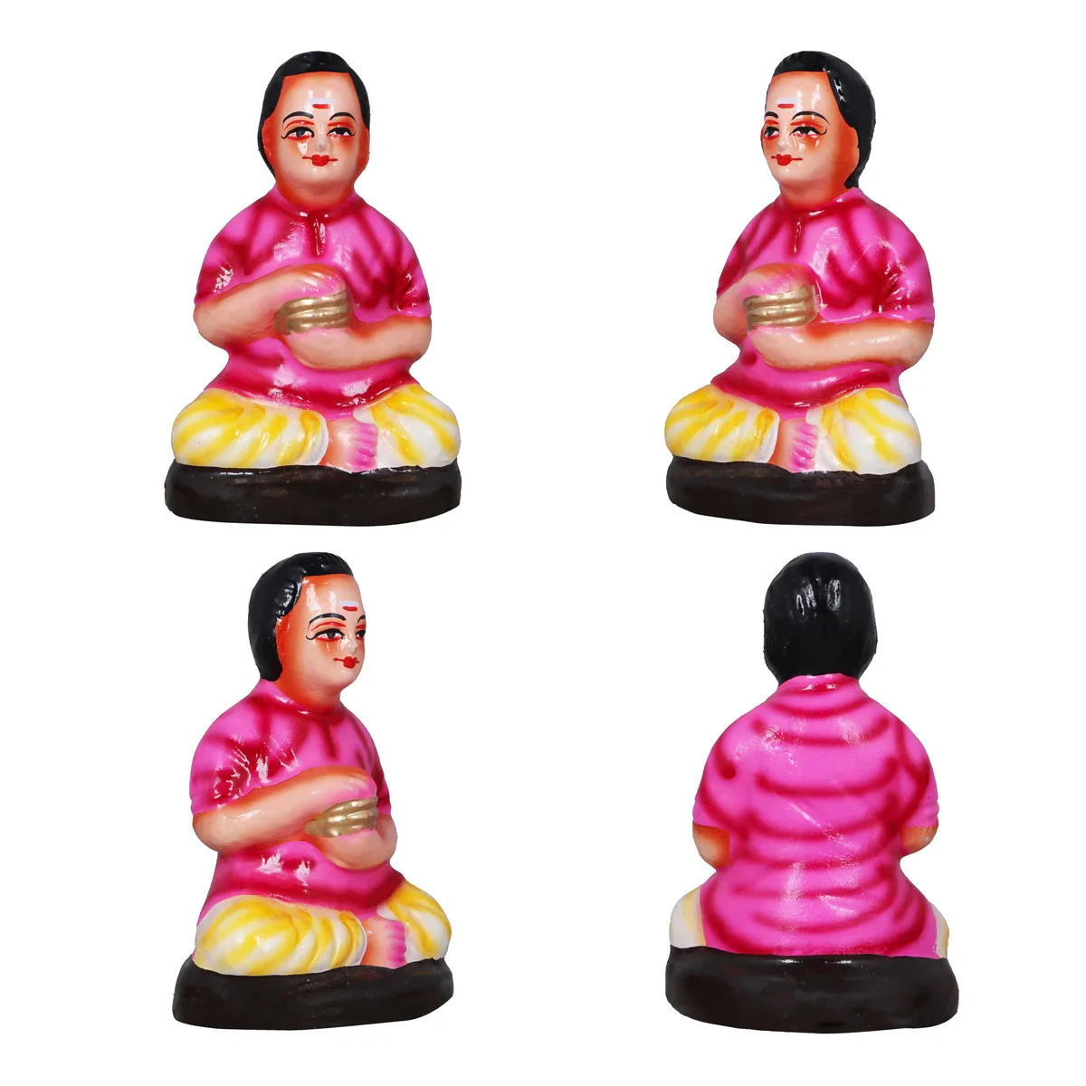 Kalyanam Set - 7 x 2.5 Inches | Giri Golu Statue/ Clay Statue/ Marriage Set/ Navarathri Doll - Image 11