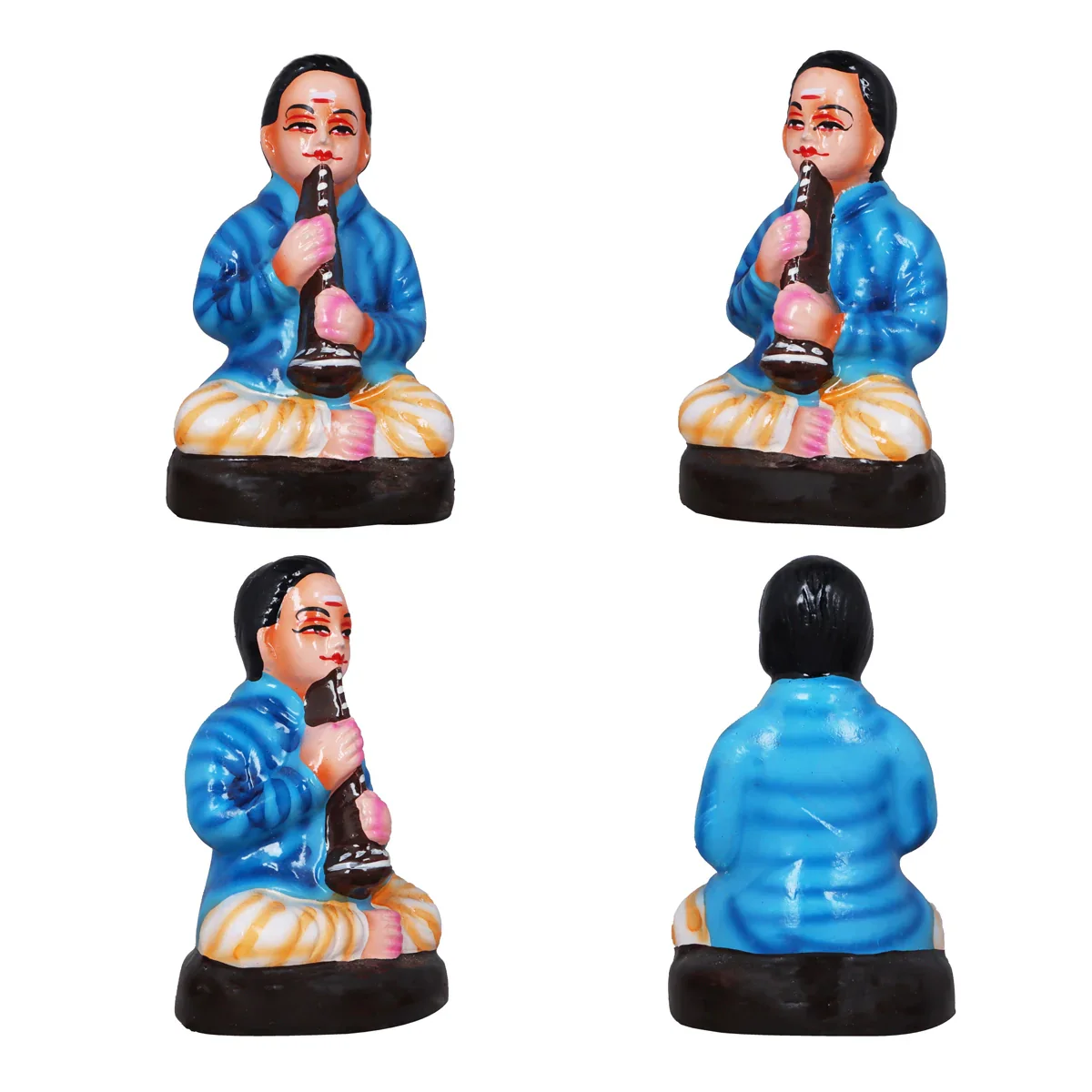 Kalyanam Set - 7 x 2.5 Inches | Giri Golu Statue/ Clay Statue/ Marriage Set/ Navarathri Doll - Image 9