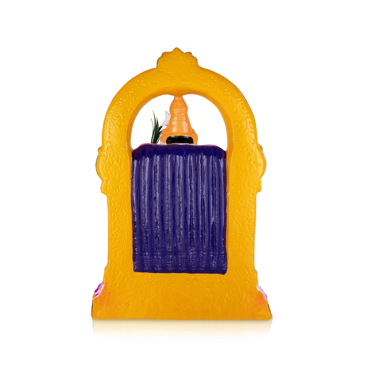 Kamakshi Idol Paper Mache Golu Bommai - 17 X 11 Inches | Navaratri Gombe/ Giri Golu Doll/ Navratri Decor - Image 4