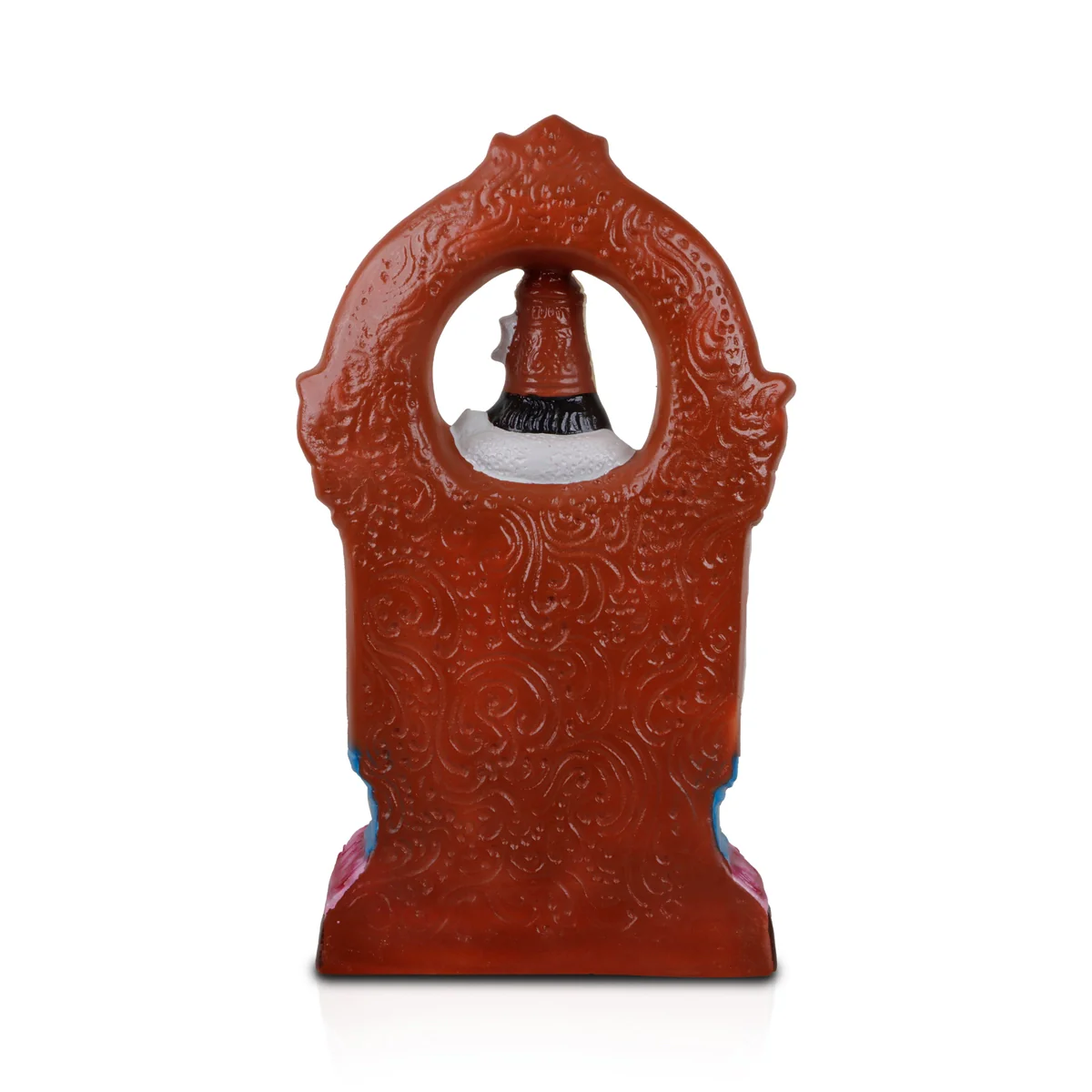 Kamakshi Idol Paper Mache Golu Bommai - 18 X 9.5 Inches | Giri Golu Doll/ Navratri Gombe/ Navratri Decor - Image 5