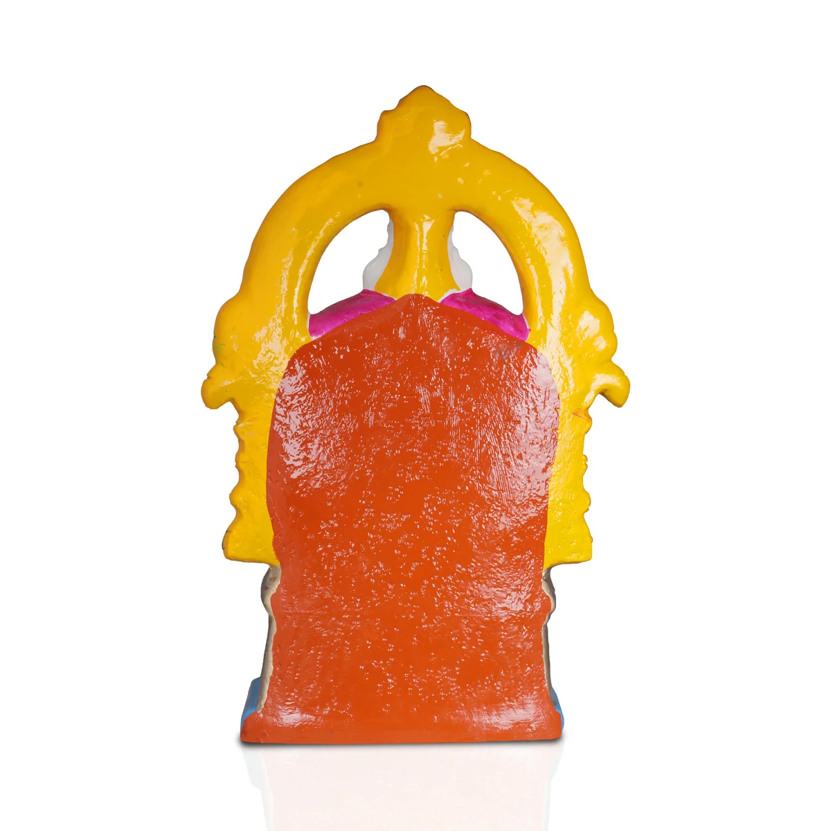 Kamalambal Paper Mache Golu Bommai - 16 x 10 Inches | Giri Golu Doll/ Navaratri Golu Bomma/ Bommai/ Gombe - Image 6