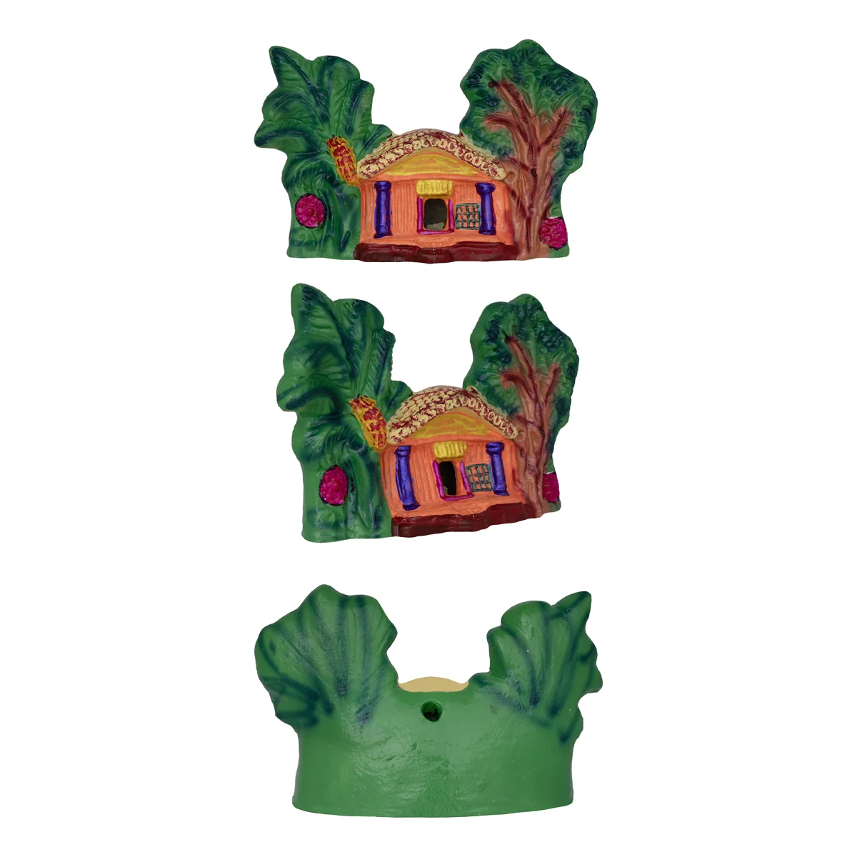 Kanagadhara Clay Golu Bommai Set - 8 x 10 Inches | Giri Golu Doll/ Navaratri Golu Bomma/ Gombe/ Bommai - Image 3