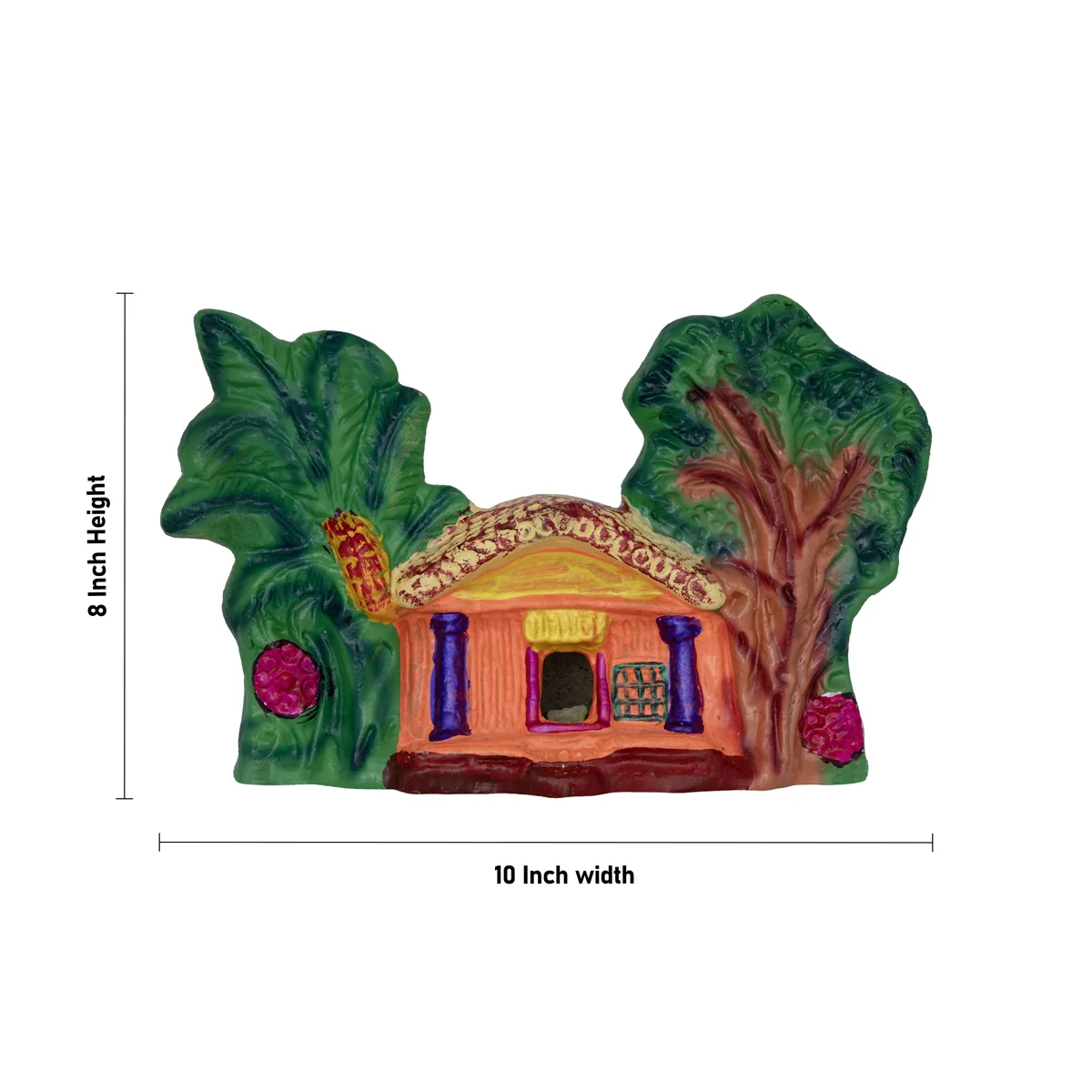 Kanagadhara Clay Golu Bommai Set - 8 x 10 Inches | Giri Golu Doll/ Navaratri Golu Bomma/ Gombe/ Bommai - Image 7