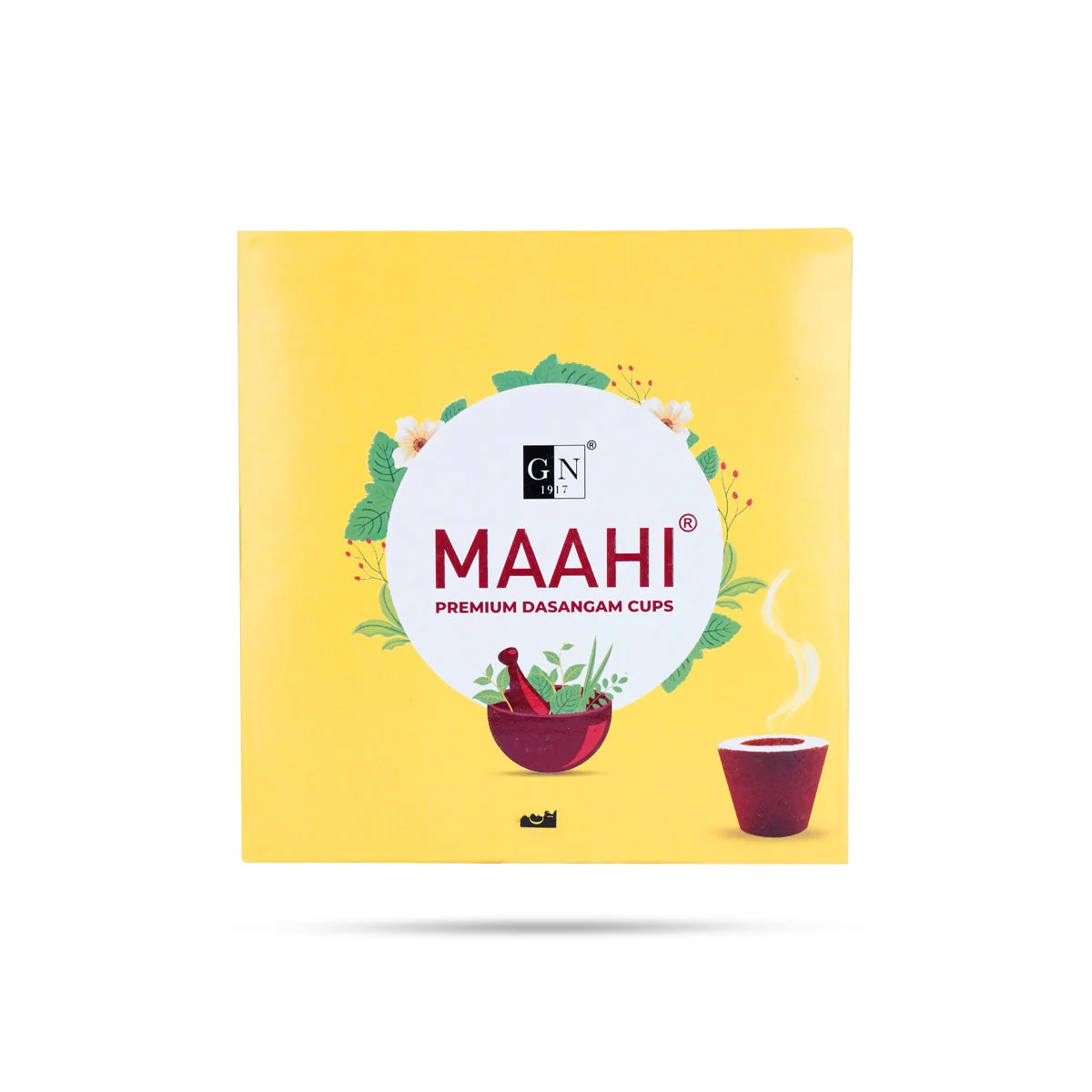 Kangaroo Maahi Premium Dasangam Cups - 10 Pcs | Sambrani Dhoop/ Sambrani Cup/ Dhoop Cup for Pooja