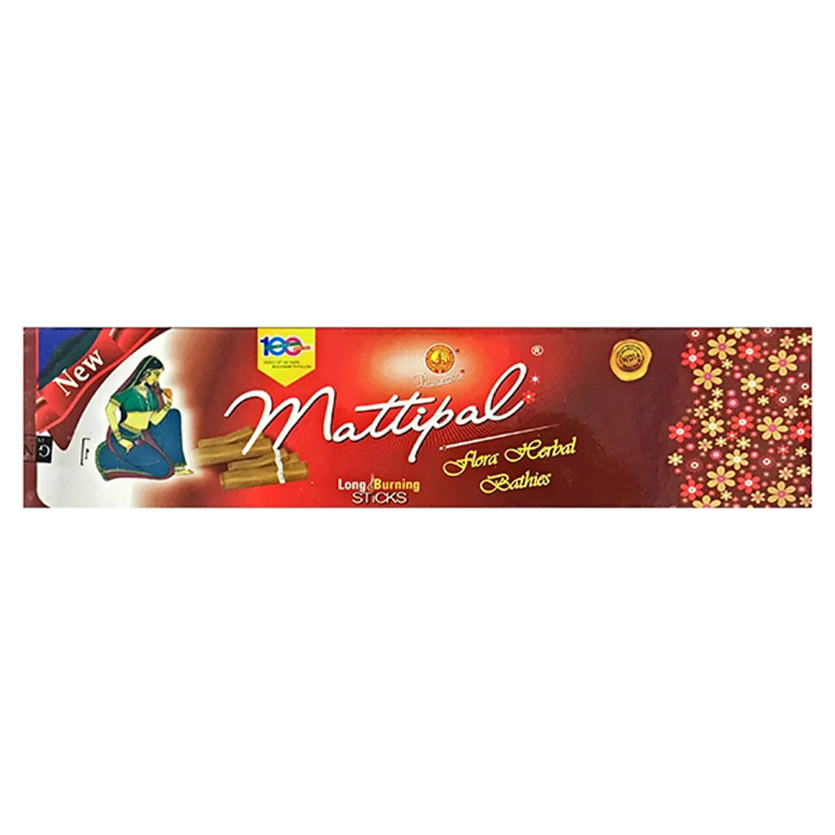 Kangaroo Mattipal Flora Herbal Incense Sticks - 18 Sticks | Agarbathi/ Agarbatti for Pooja - Image 2