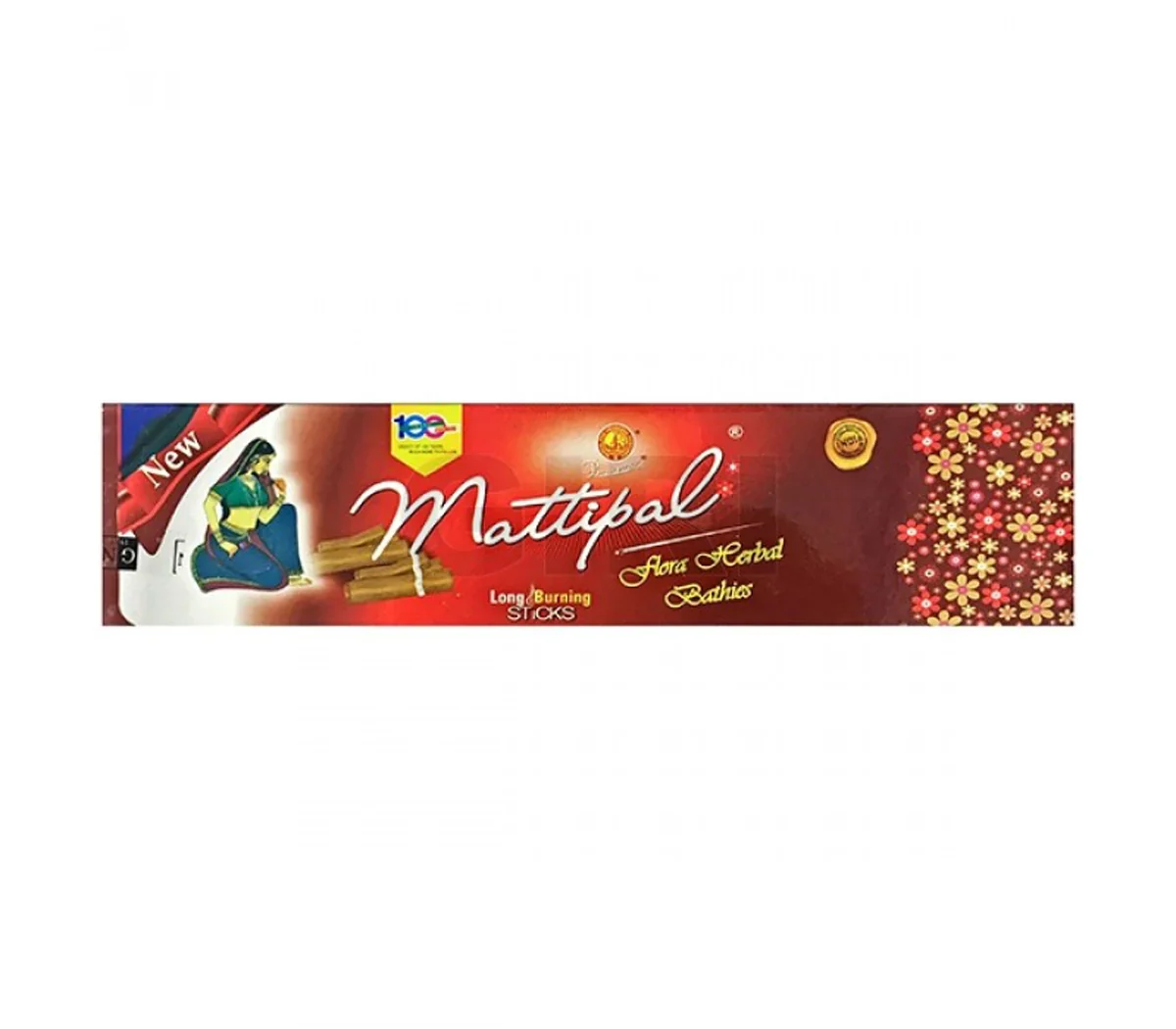 Kangaroo Mattipal Flora Herbal Incense Sticks - 18 Sticks | Agarbathi/ Agarbatti for Pooja - Image 3