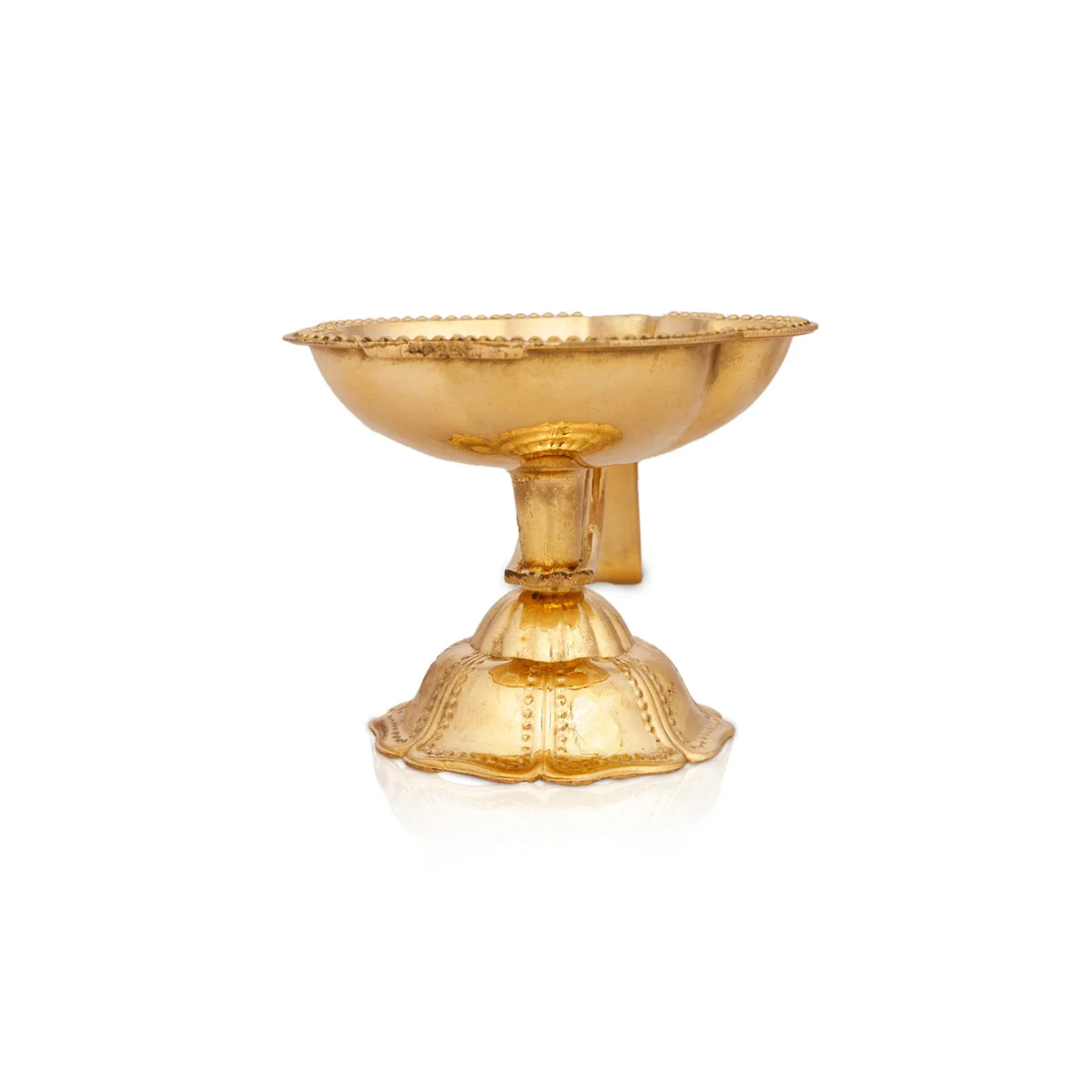 Kapoor Dhani With Handle - 2 x 6 Inches | Camphor Burner/ Brass Arti for Pooja - Image 4