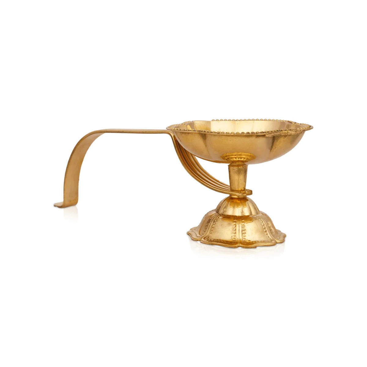 Kapoor Dhani With Handle - 2 x 6 Inches | Camphor Burner/ Brass Arti for Pooja - Image 5