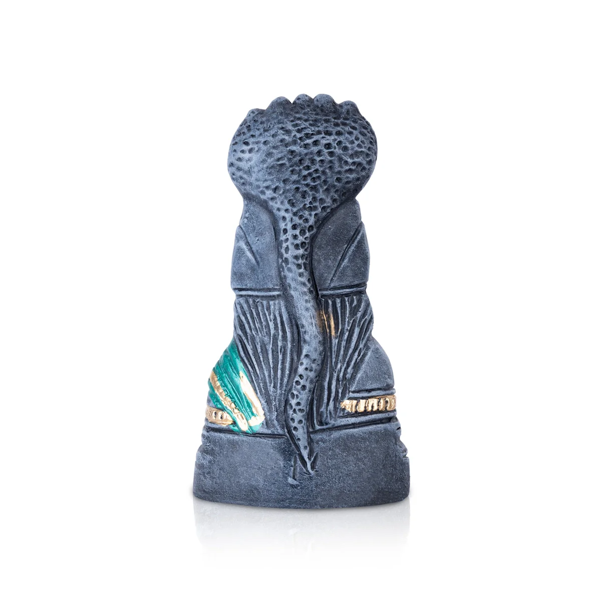 Karumariamman Statue Clay Golu Bommai - 9 X 4.75 Inches | Navaratri Golu Gombe/ Giri Golu Doll/ Navratri Decor - Image 4