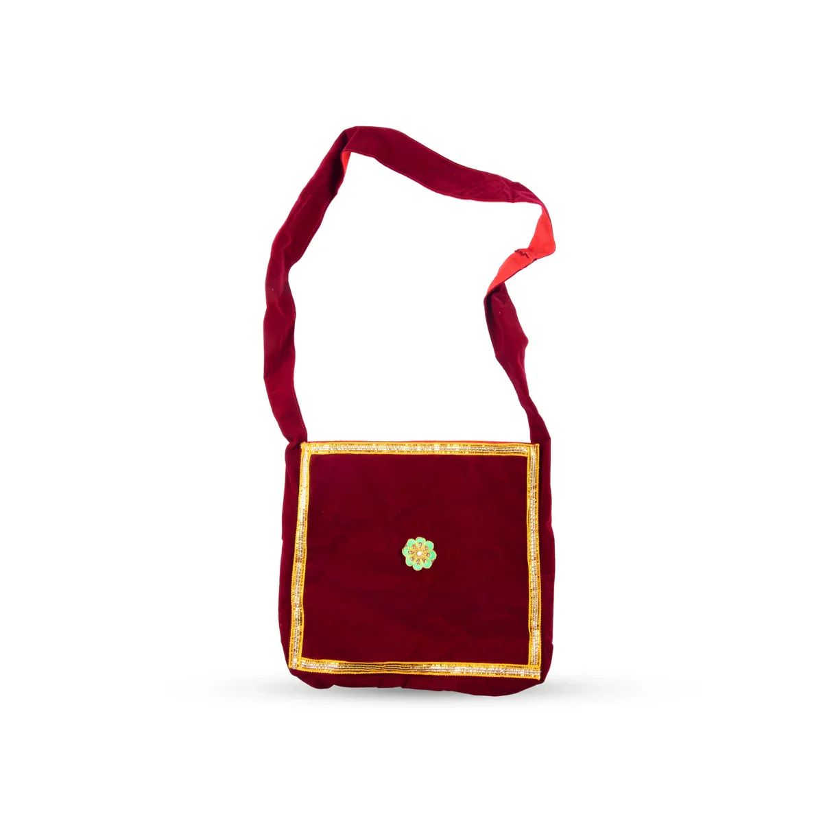 Kasi Yatra Set - 35 Inches | Velvet Kasi Yathirai/ Kashi Yatra Set for Marriage/ Assorted Colour - Image 3