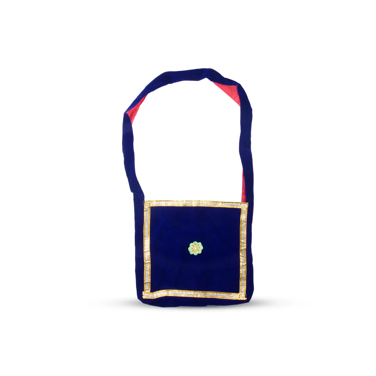 Kasi Yatra Set - 35 Inches | Velvet Kasi Yathirai/ Kashi Yatra Set for Marriage/ Assorted Colour - Image 7