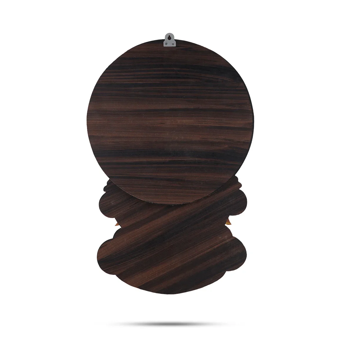 Kathakali Head - 12 x 7 Inches | Wall Hanging/ Kathakali Carved Wood Wall Art for Home - Image 2