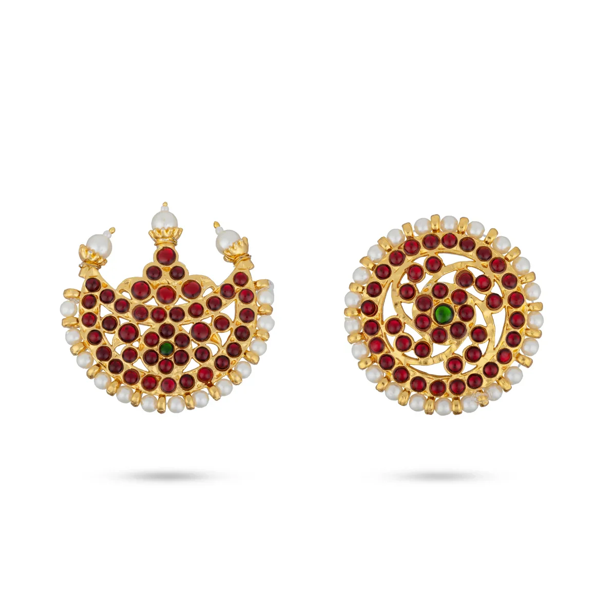 Kemp Dance Jewellery Set | Bharatanatyam Jewellery Set/ Jewellery Set for Bharatanatyam - Image 3