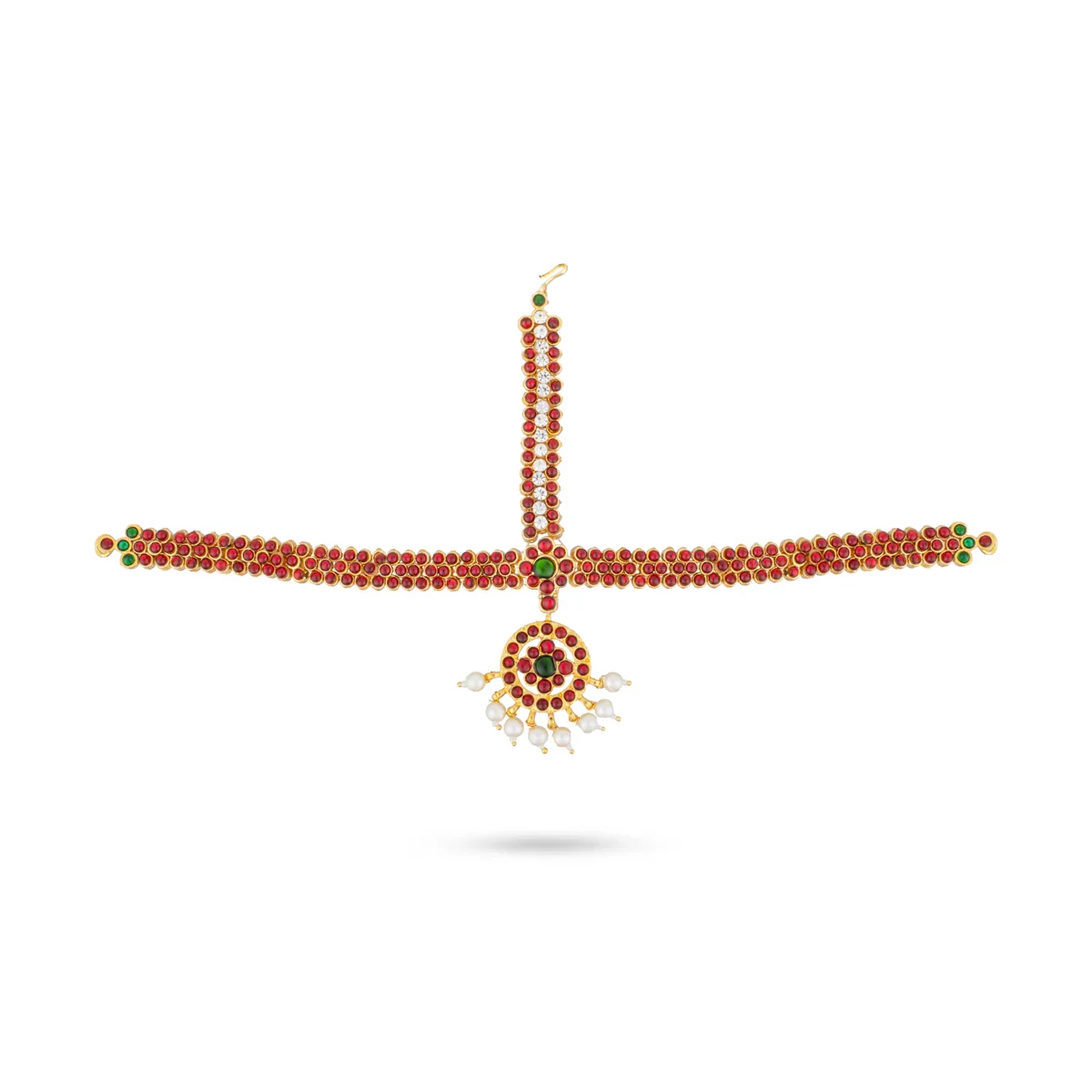 Kemp Dance Jewellery Set | Bharatanatyam Jewellery Set/ Jewellery Set for Bharatanatyam - Image 4