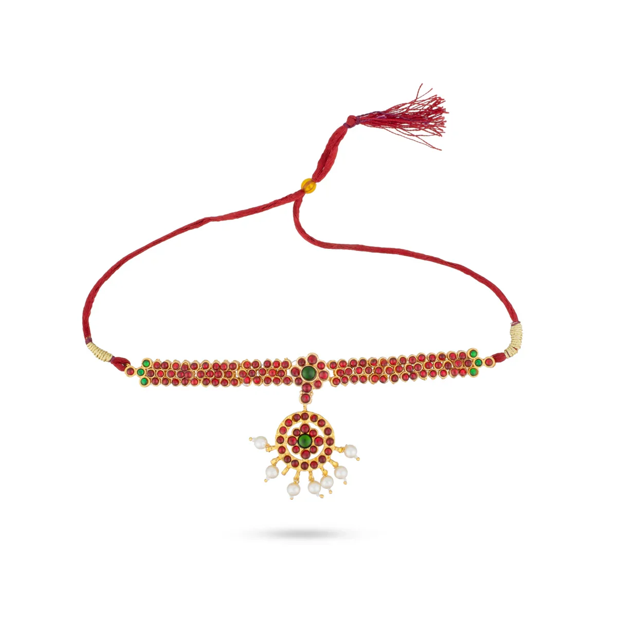 Kemp Dance Jewellery Set | Bharatanatyam Jewellery Set/ Jewellery Set for Bharatanatyam - Image 5
