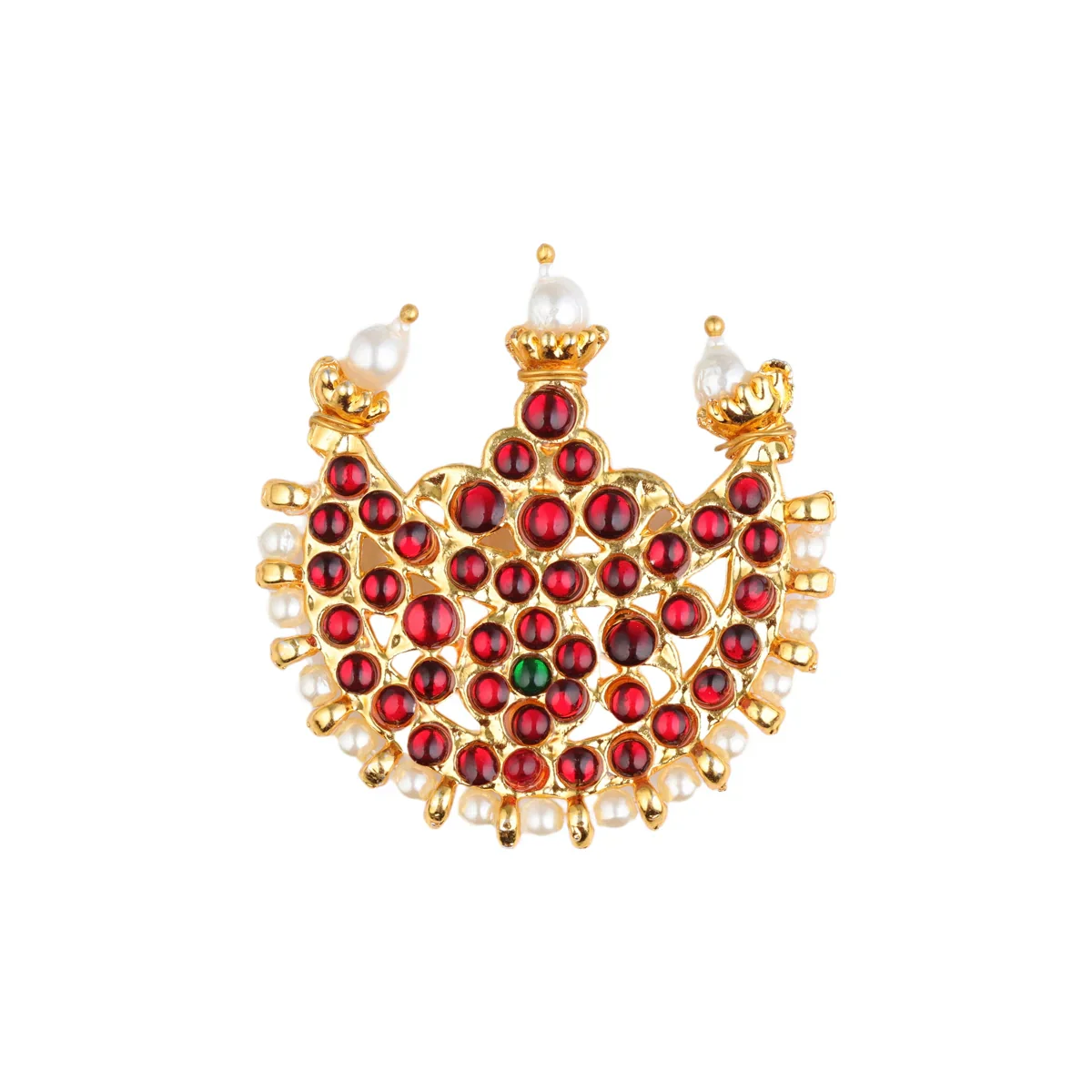 Kemp Dance Jewellery Set | Stone Jewellery/ Bharatanatyam Set for Women - Image 12
