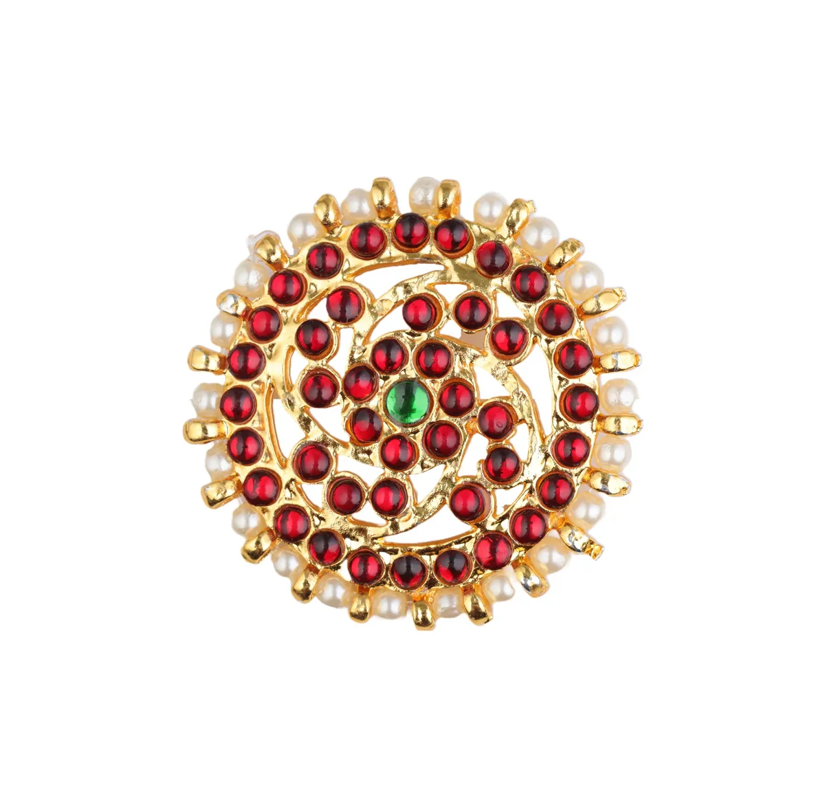 Kemp Dance Jewellery Set | Stone Jewellery/ Bharatanatyam Set for Women - Image 13