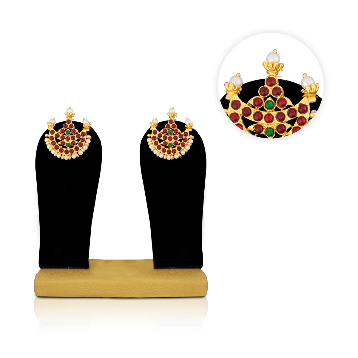 Kemp Earring Set | Kemp Stone Jewellery/ Kemp Stud for Women - Image 3
