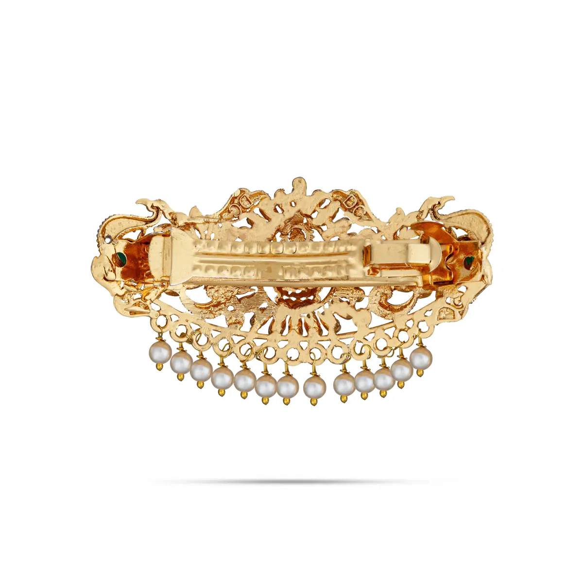 Kemp Hair Clip | Hair Accessory/ Lakshmi Design Hair Styling Clip For Traditional Hairstyles/ Assorted Design - Image 5