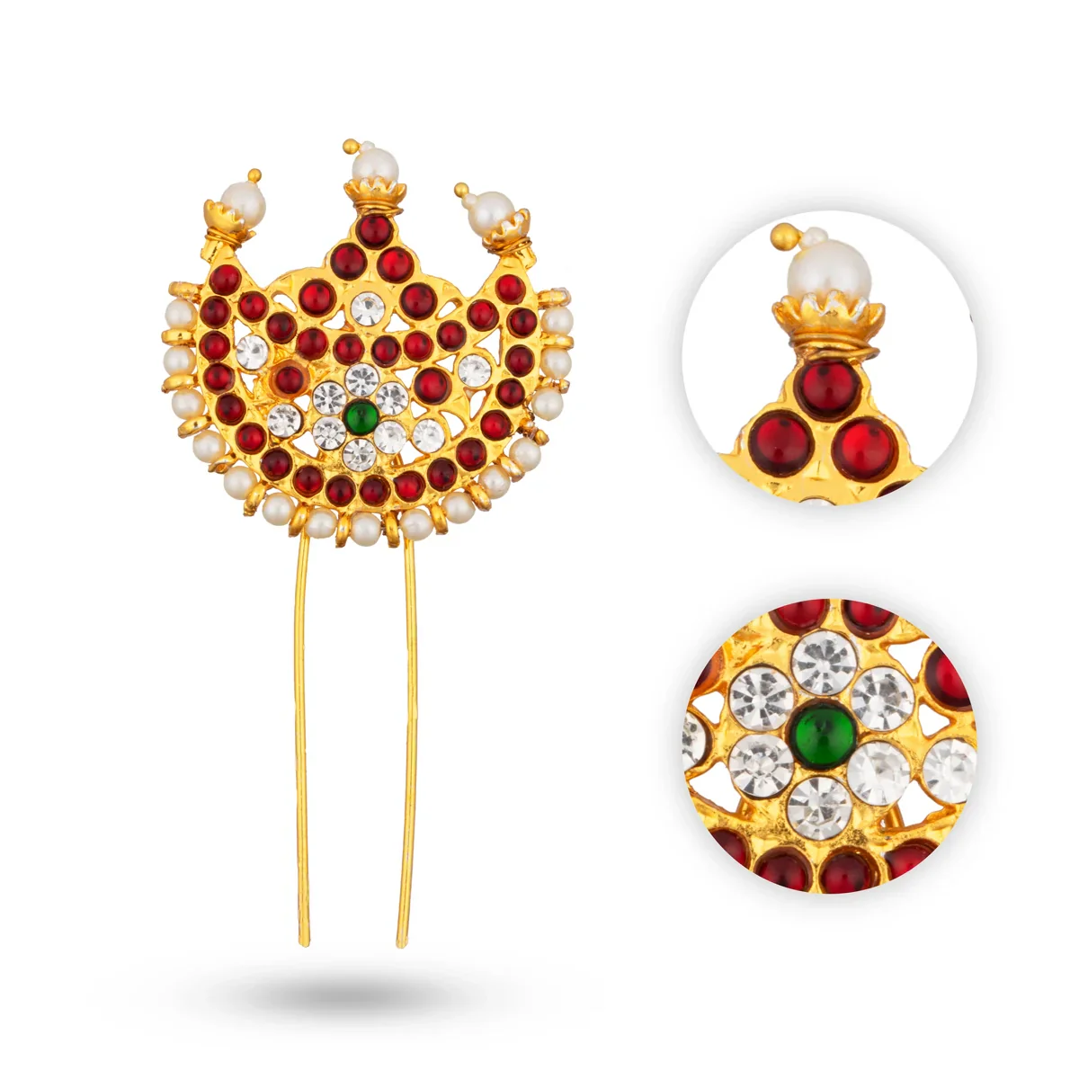 Kemp Jada Billa - 3.5 x 2.25 Inches | Kemp Jada Pin/ Hair Accessory for Women - Image 4