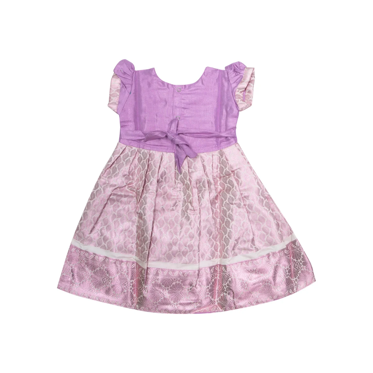Kerala Cotton Frock Dress - Size 1 Year | Readymade Dress/ Gown Dress For Baby Girls/ Assorted Colour&Design - Image 2