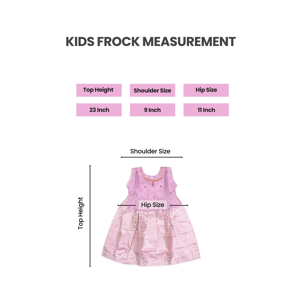 Kerala Cotton Frock Dress - Size 2 Year | Readymade Dress/ Gown Dress/ Ethnic Wear For Baby Girls - Image 5
