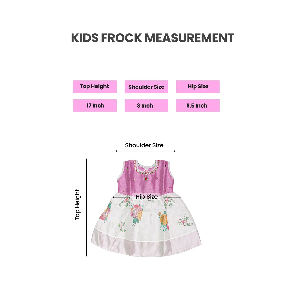 Kerala Cotton Frock Dress - Size 6 Month | Readymade Dress/ Ethnic Wear/ Gown Dress For Baby Girls - Image 4