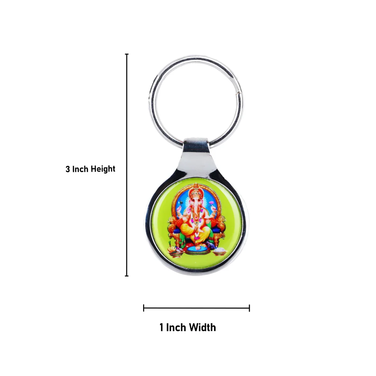 Key Chain - 3 Inches | Zinc Key Ring for Bike & Car - Image 3