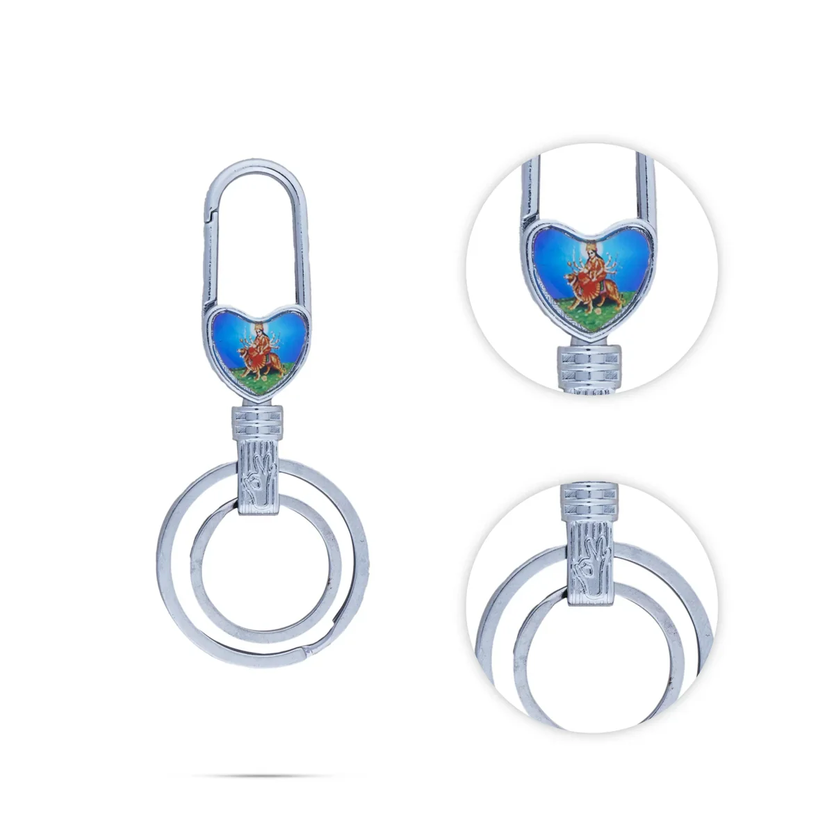 Key Chain - 4.8 Inches | Key Ring for Bike & Car - Image 3