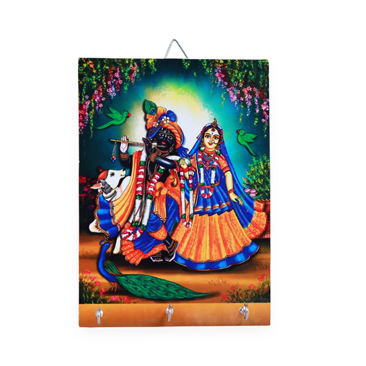 Key Hanger - 7 x 5 Inches | Key Holder/ Key Chain Holder for Wall - Image 5
